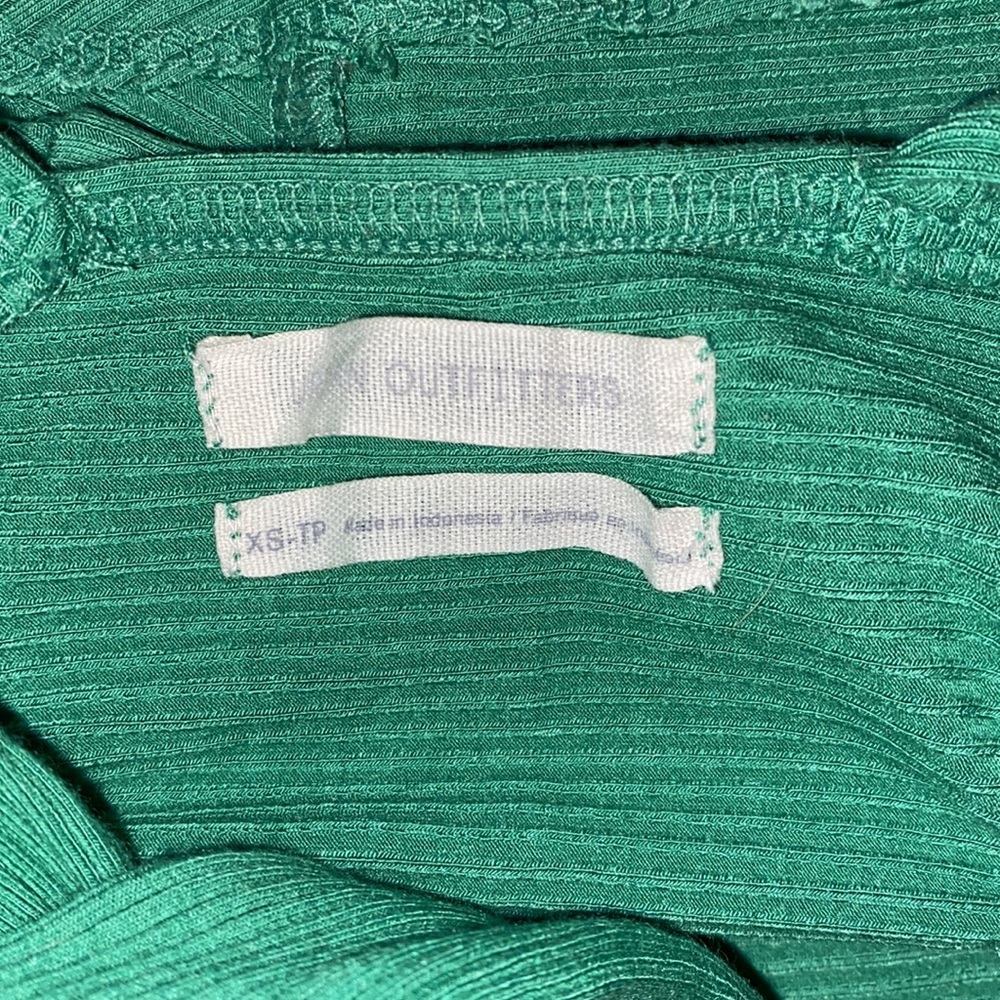 Urban Outfitters Green cross tank top! - Picture 3 of 4
